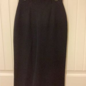 Vintage Doncaster Midi Knit Skirt